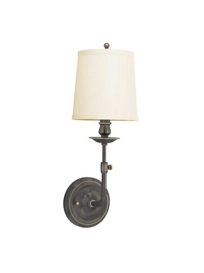 Logan 1-Light Wall Sconce in Old Bronze.